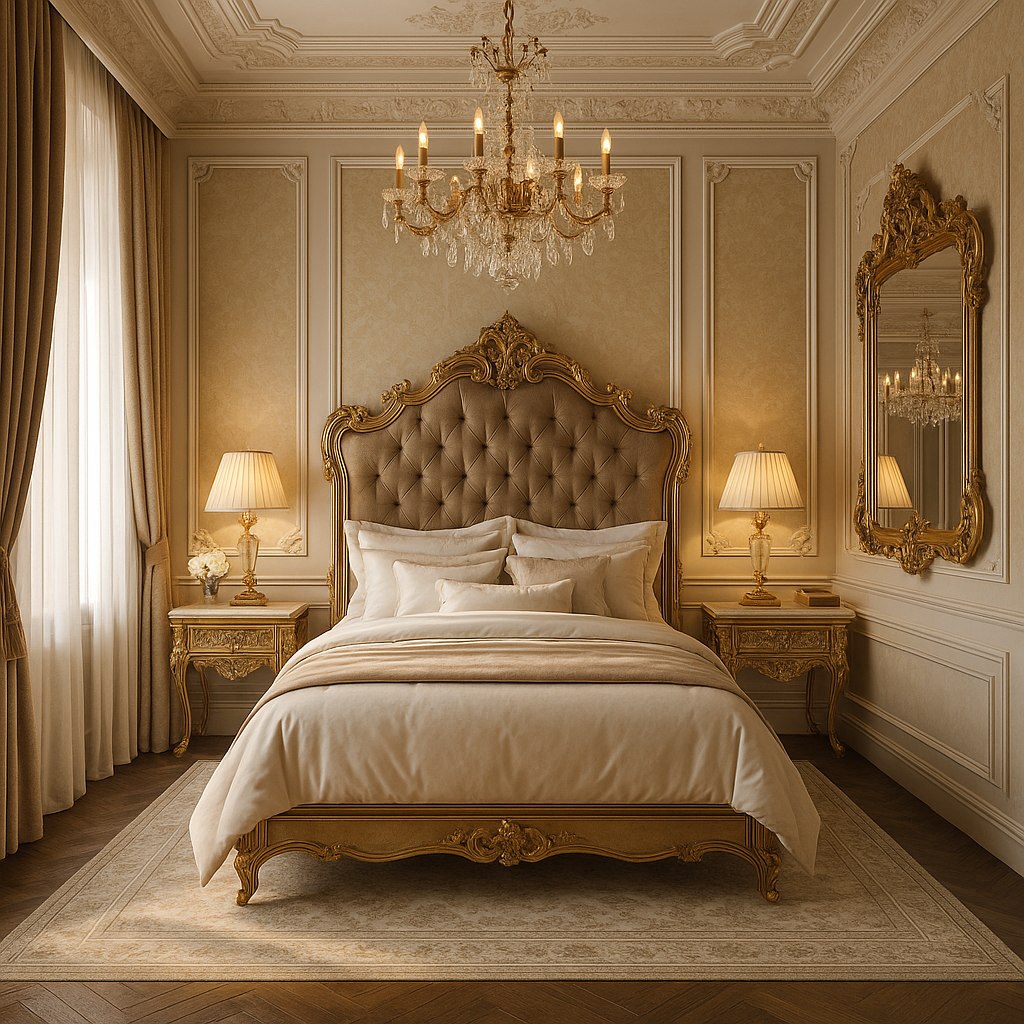 Luxusmöbel Ratingen: Barock Schlafzimmer von Casa Padrino