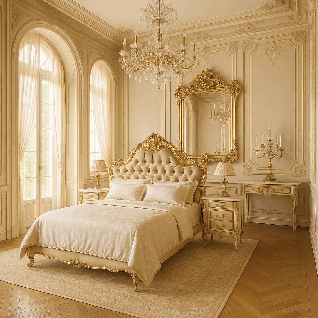 Luxusmöbel Remscheid: Barock Schlafzimmer von Casa Padrino