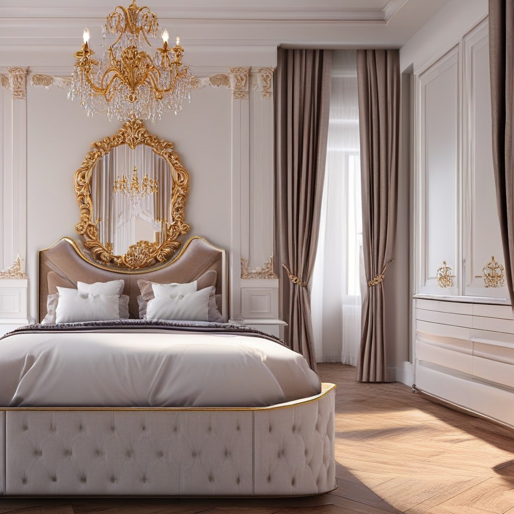Luxusmöbel Saarbrücken: Barock Schlafzimmer von Casa Padrino