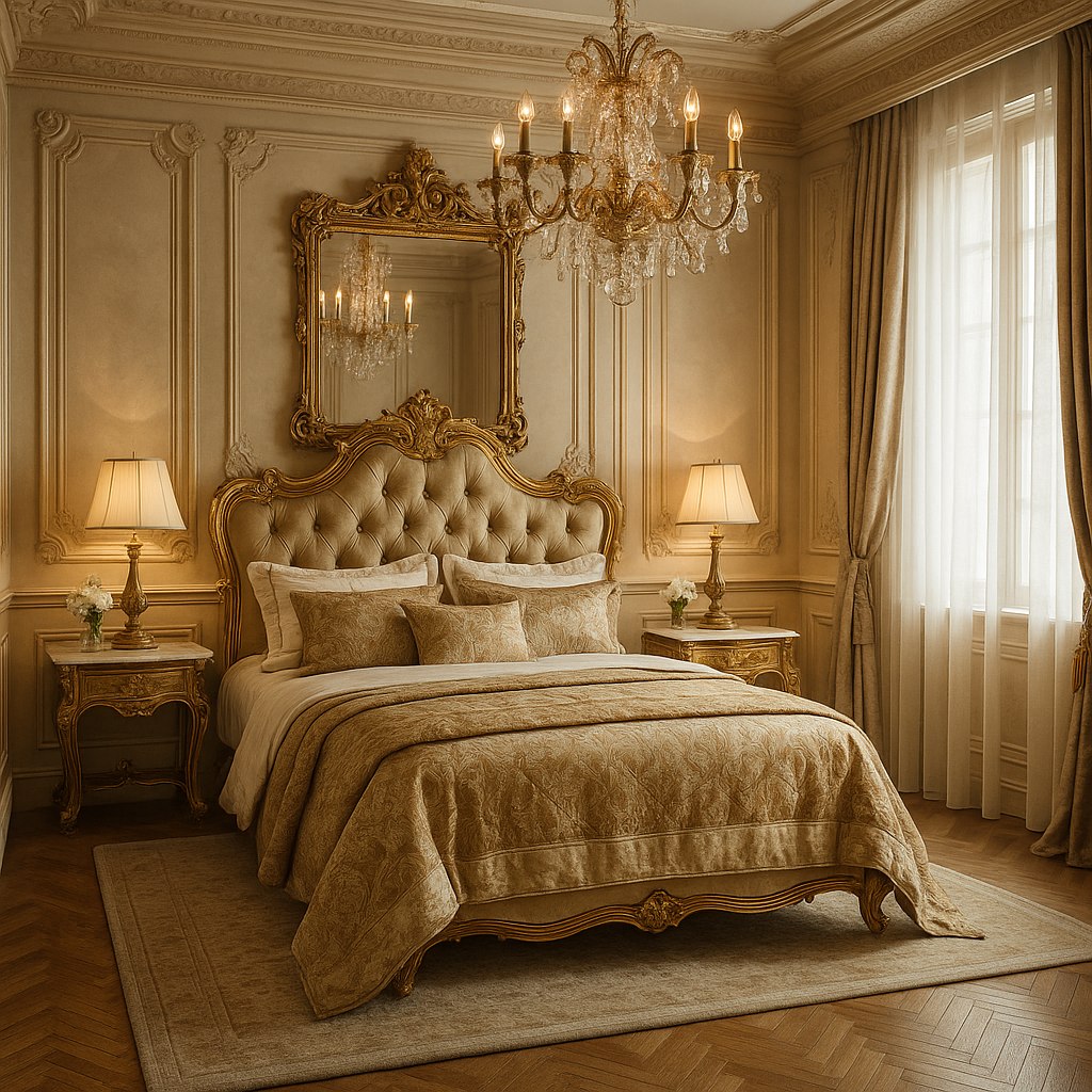 Luxusmöbel Solingen: Barock Schlafzimmer von Casa Padrino