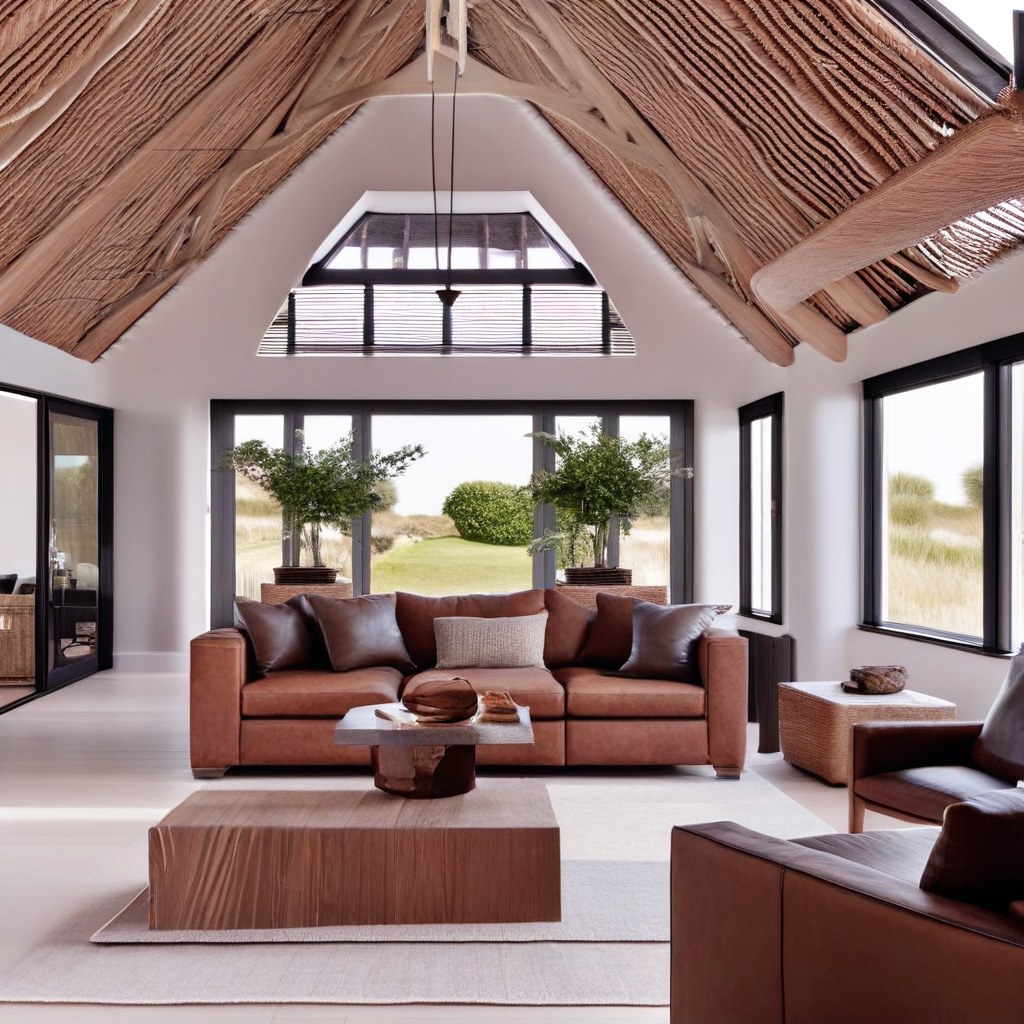 Luxusmöbel Sylt in einem Penthouse Wohnbereich mit Designer Möbeln von Casa Padrino