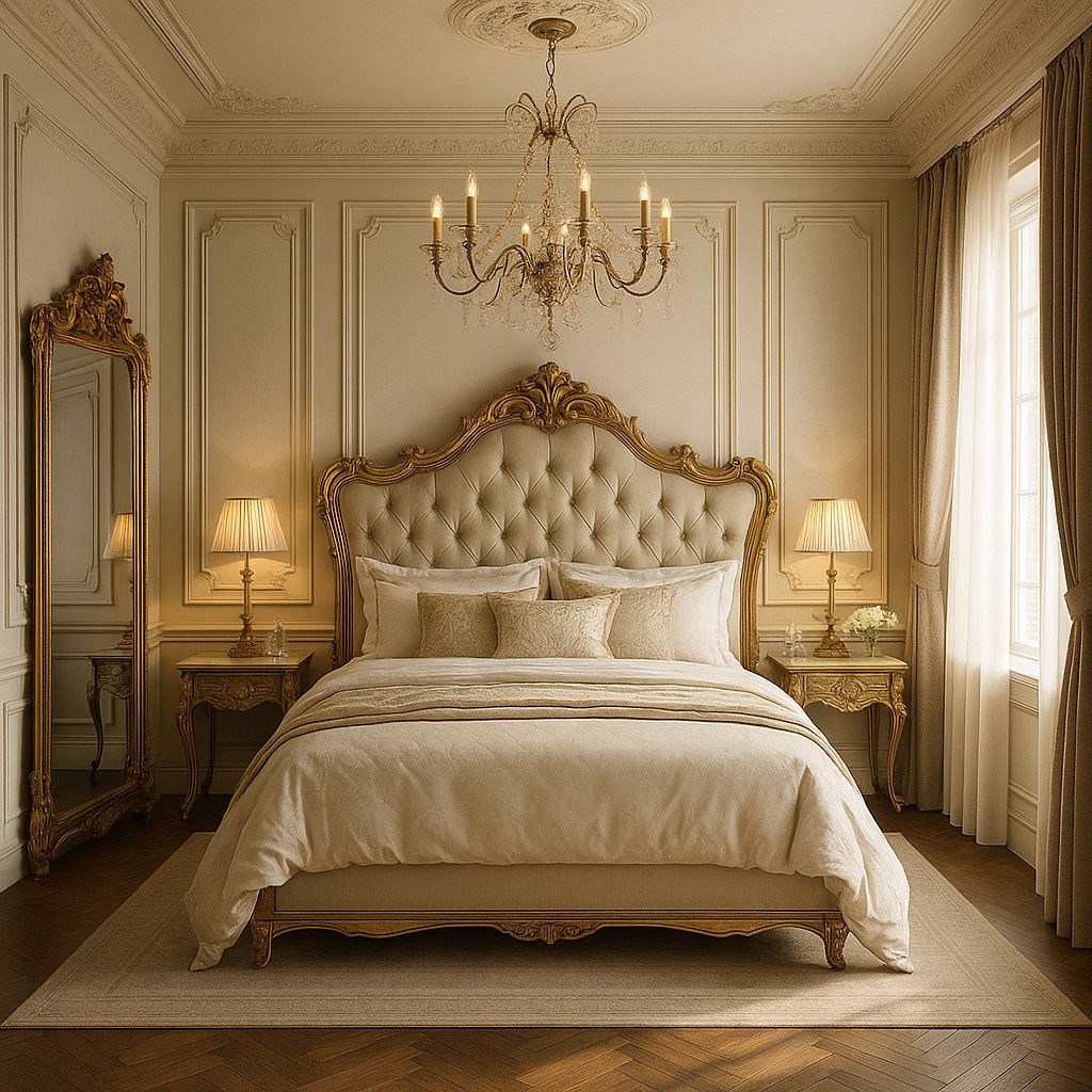 Luxusmöbel Velbert: Barock Schlafzimmer von Casa Padrino