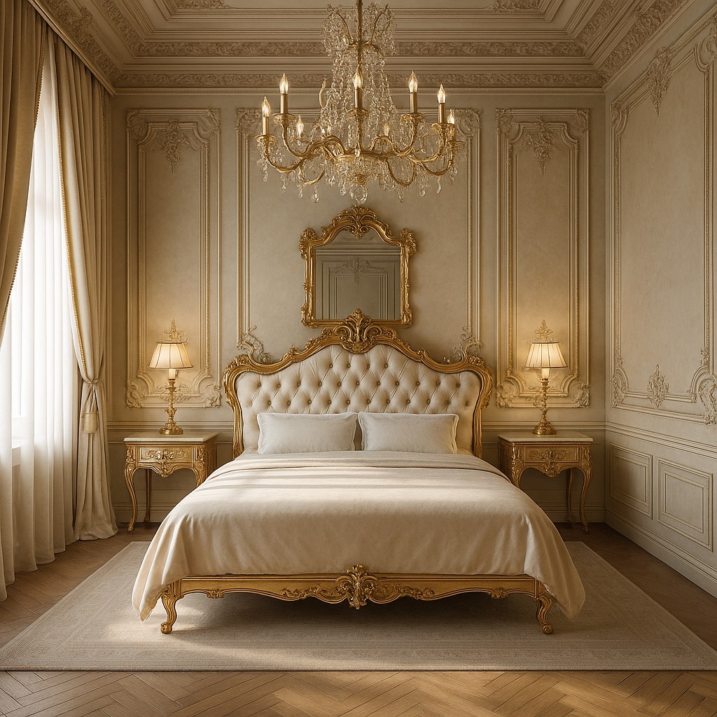 Luxusmöbel Witten: Barock Schlafzimmer von Casa Padrino