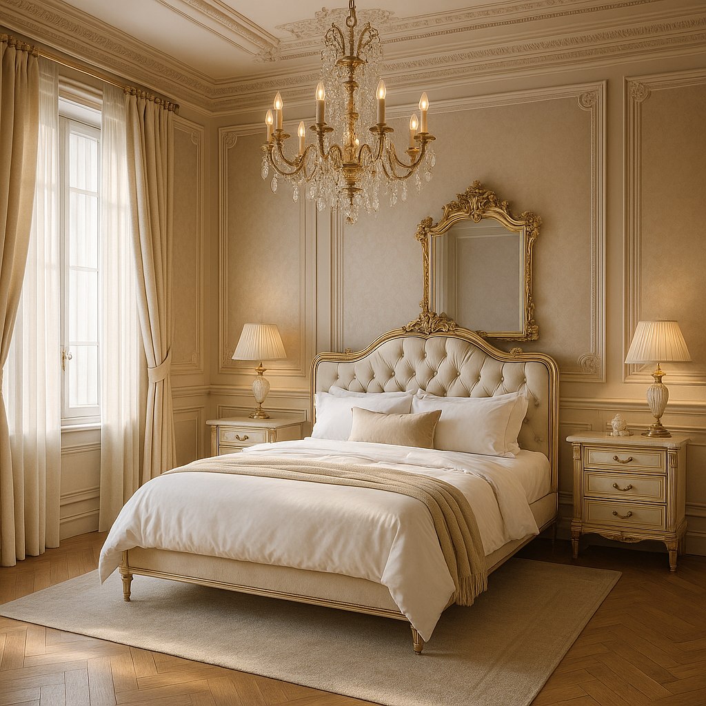 Luxusmöbel Wuppertal: Barock Schlafzimmer von Casa Padrino