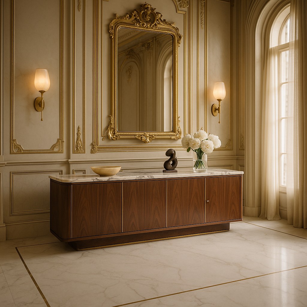 Bespoke furniture finished piece in a luxury interior by Casa Padrino