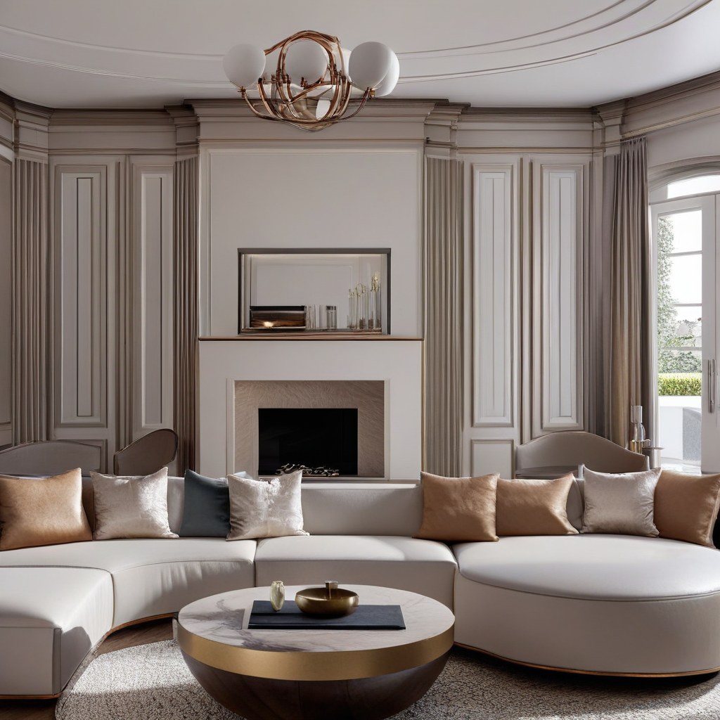 Bespoke German luxury interior in a grand villa by Casa Padrino