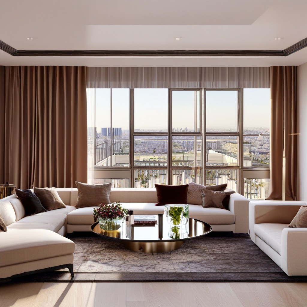 Bespoke luxury furniture in a Hong Kong penthouse by Casa Padrino