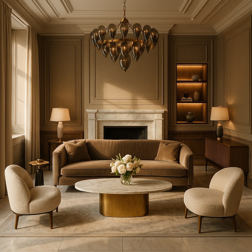 Bespoke luxury hotel furniture in an elegant boutique hotel by Casa Padrino