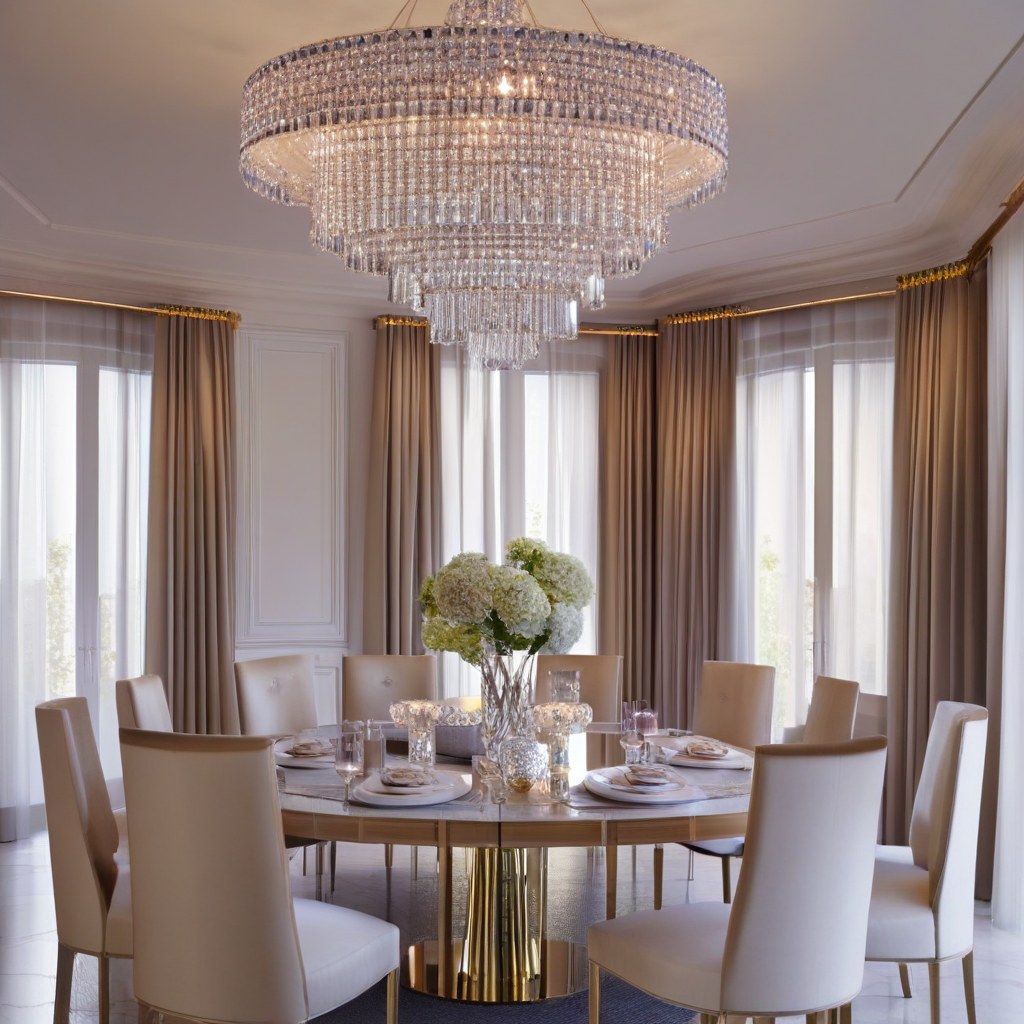 European luxury furniture Singapore in an elegant dining room by Casa Padrino