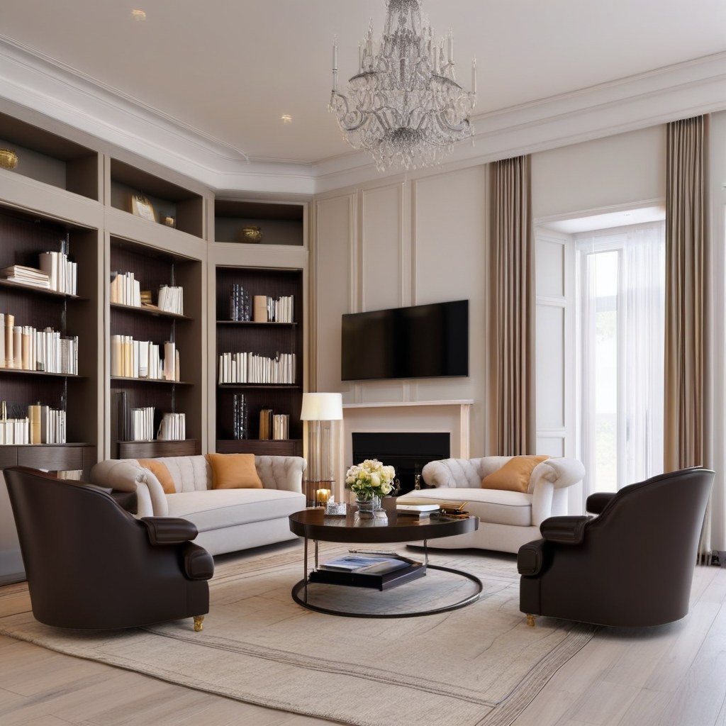 Chesterfield luxury furniture in a Hong Kong living room by Casa Padrino