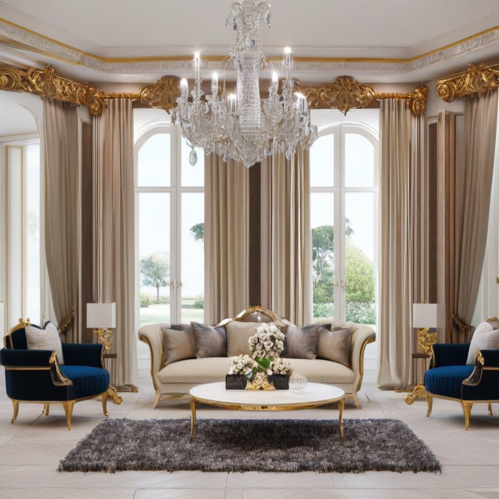 Luxury furniture in a villa on The Peak in Hong Kong by Casa Padrino