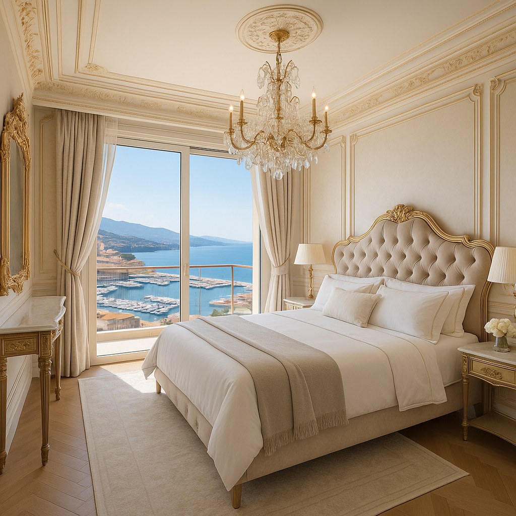Luxury furniture Monaco baroque bedroom in the Carre d Or by Casa Padrino