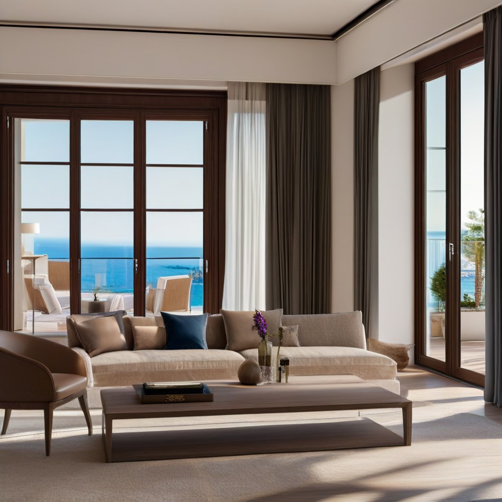Luxury furniture Nice Riviera villa with sea view furnished by Casa Padrino