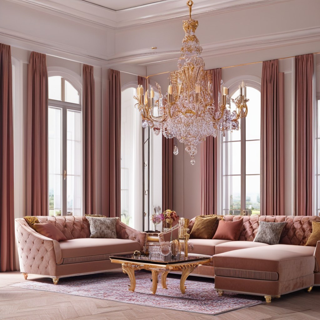 Detalle de una reproducción de mueble barroco con ornamento tallado y dorado a mano