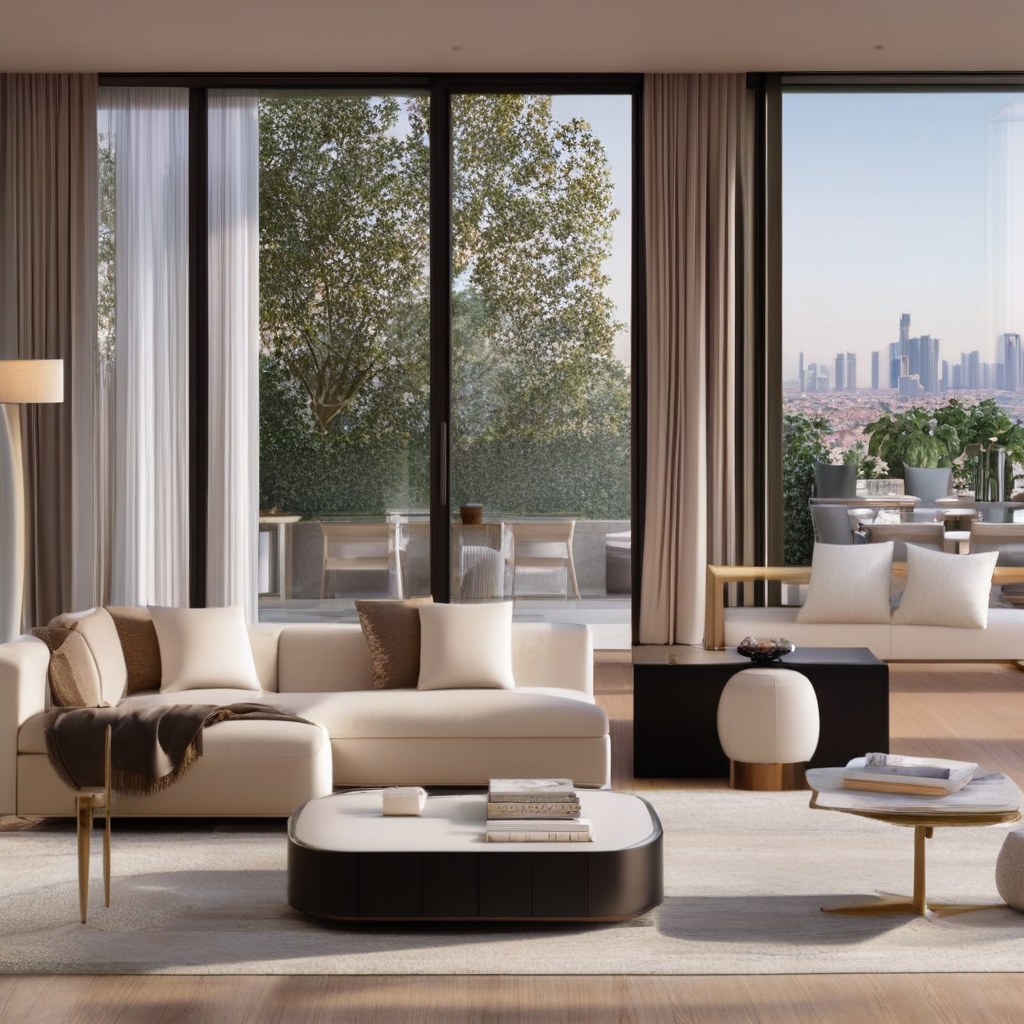 Muebles de lujo Madrid: ático con mobiliario de diseño de Casa Padrino