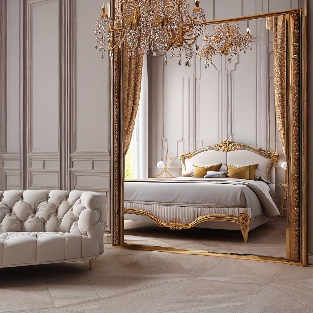 Muebles de lujo Murcia: dormitorio barroco en piso señorial de Casa Padrino