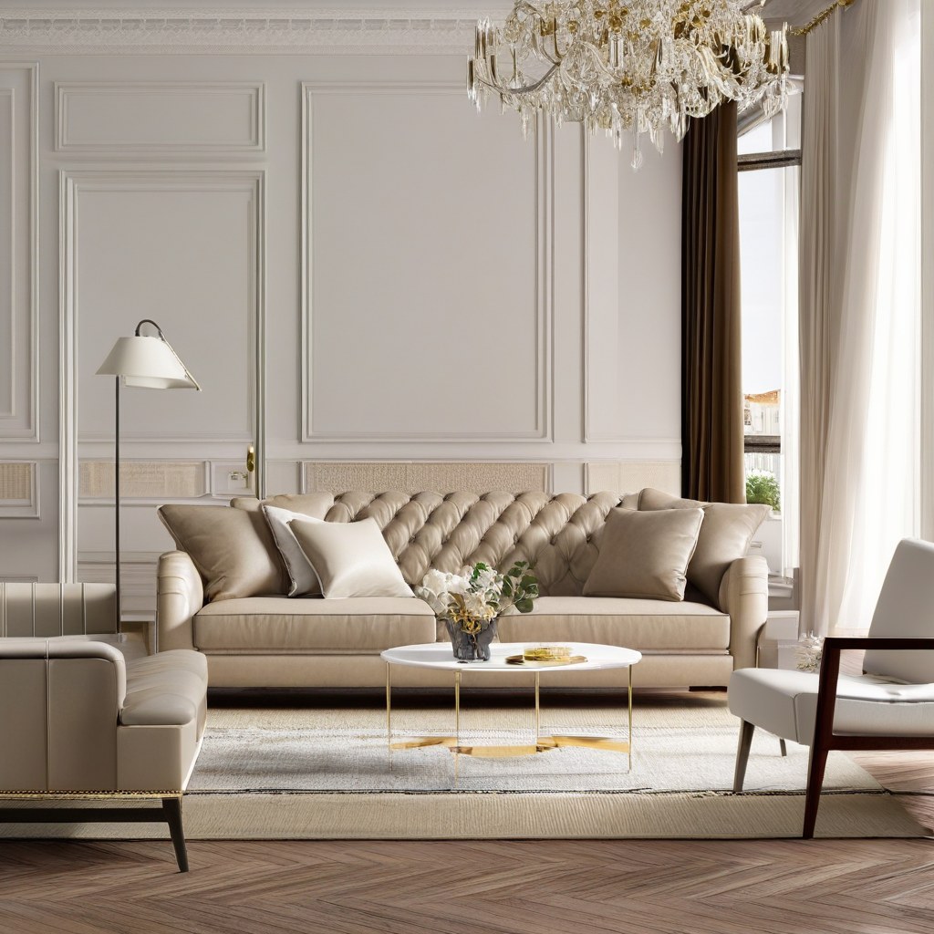 Muebles de lujo Sevilla: patio andaluz con sillones de lujo de Casa Padrino