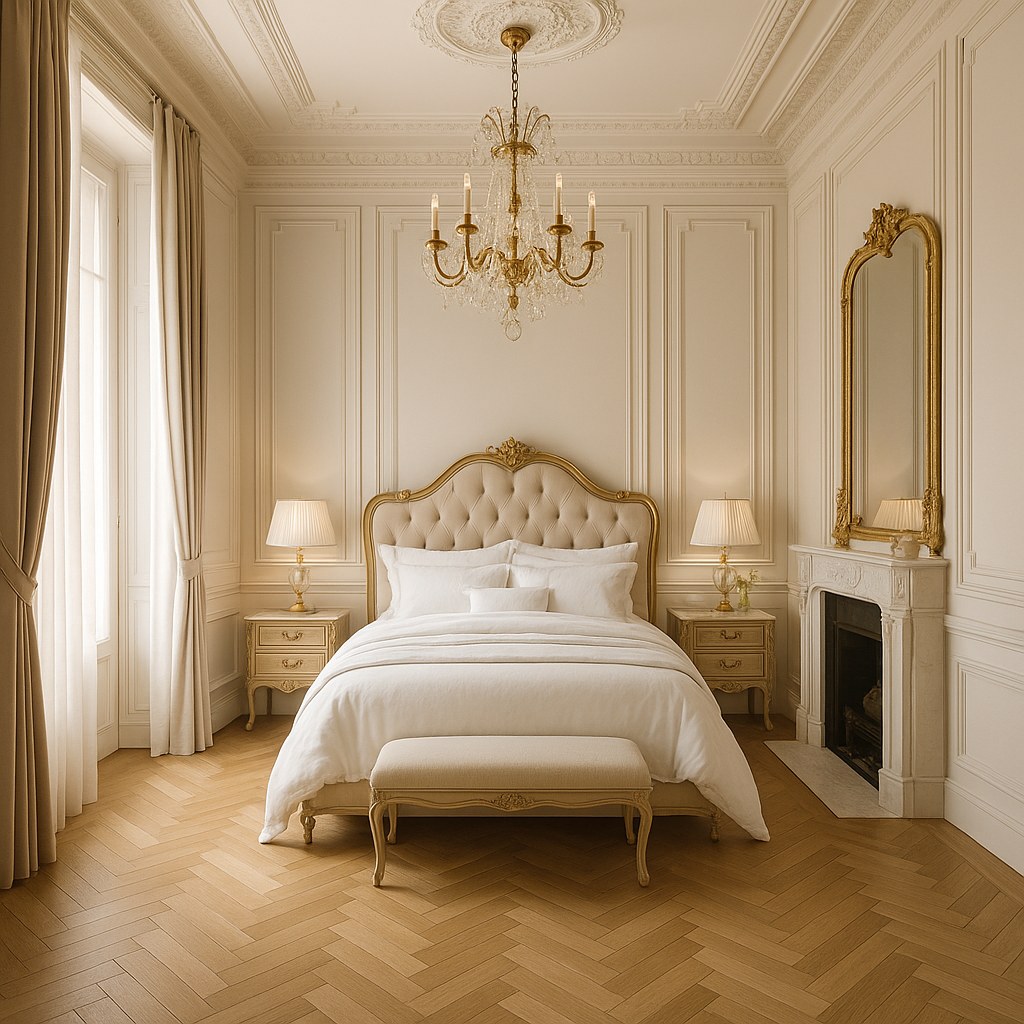 Meubles de luxe Lyon chambre baroque élégante de Casa Padrino