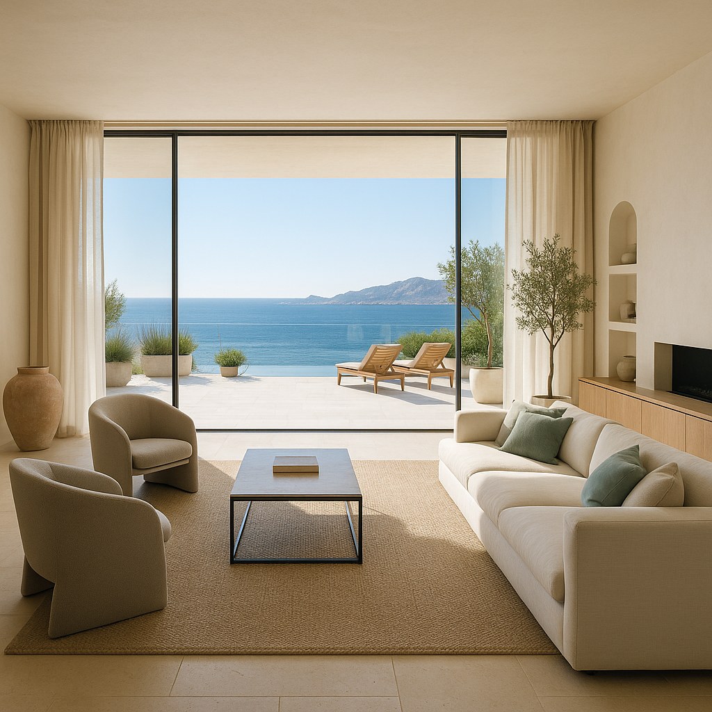 Meubles de luxe Marseille villa avec vue mer de Casa Padrino