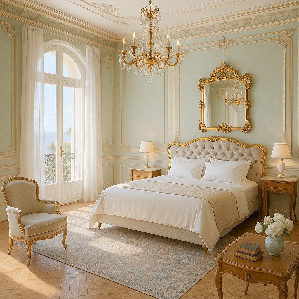 Meubles de luxe Nice chambre baroque élégante de Casa Padrino