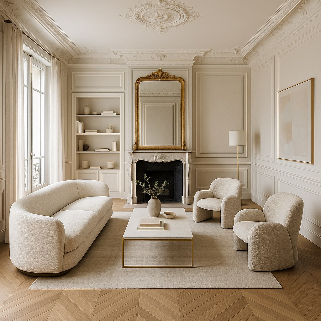 Meubles de luxe Paris appartement de prestige de Casa Padrino