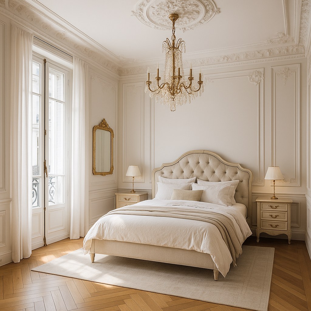 Meubles de luxe Paris chambre baroque élégante de Casa Padrino