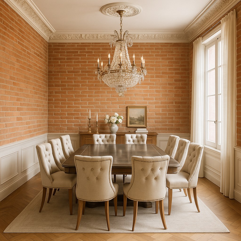 Meubles de luxe Toulouse salle à manger avec lustre en cristal de Casa Padrino