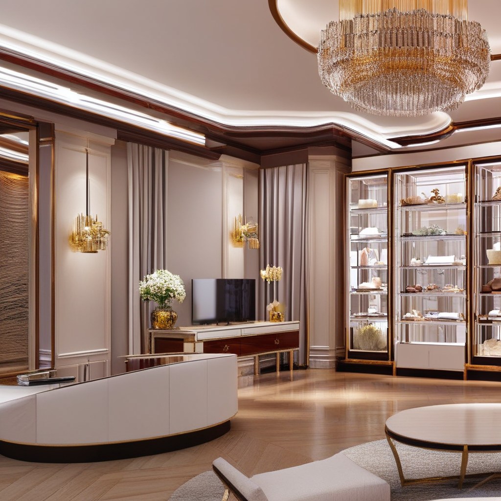 Projets d'aménagement de luxe boutique de prestige signée Casa Padrino