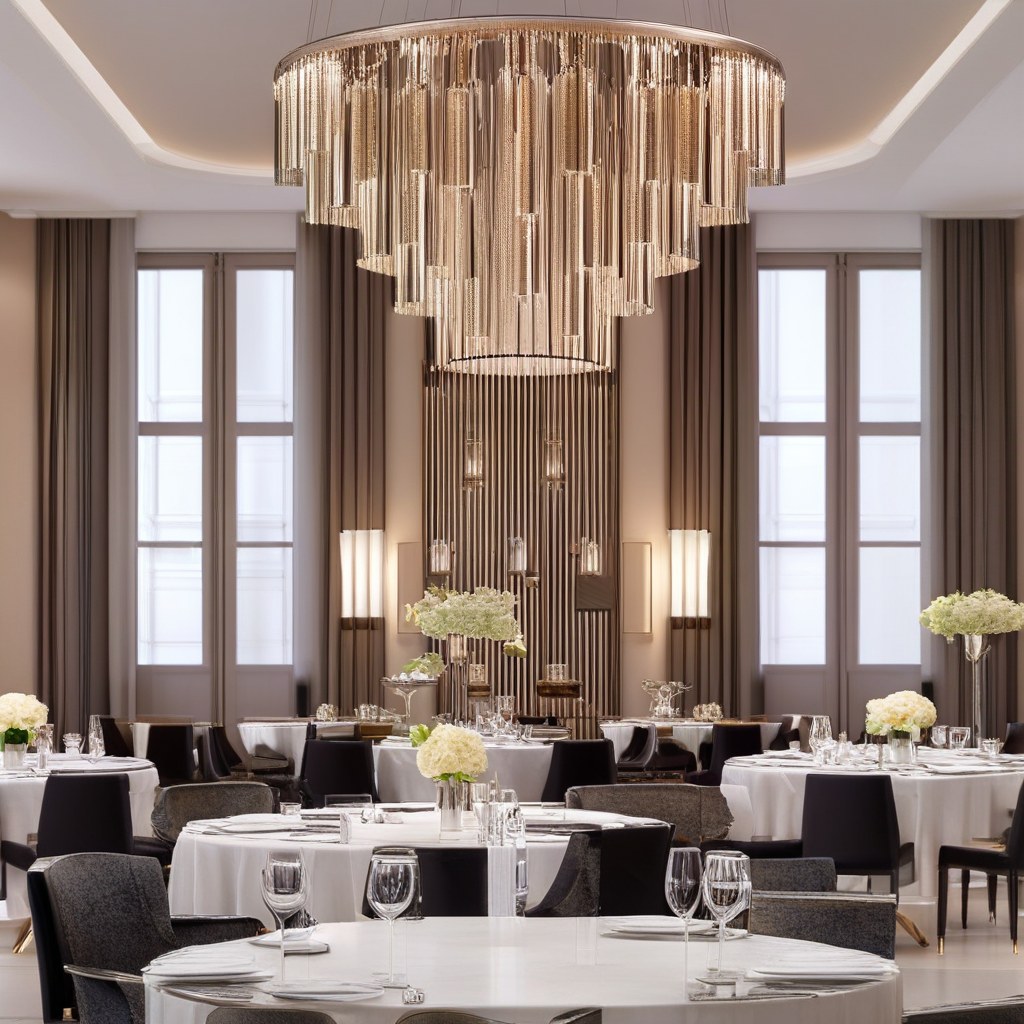 Projets d'aménagement de luxe restaurant gastronomique signé Casa Padrino