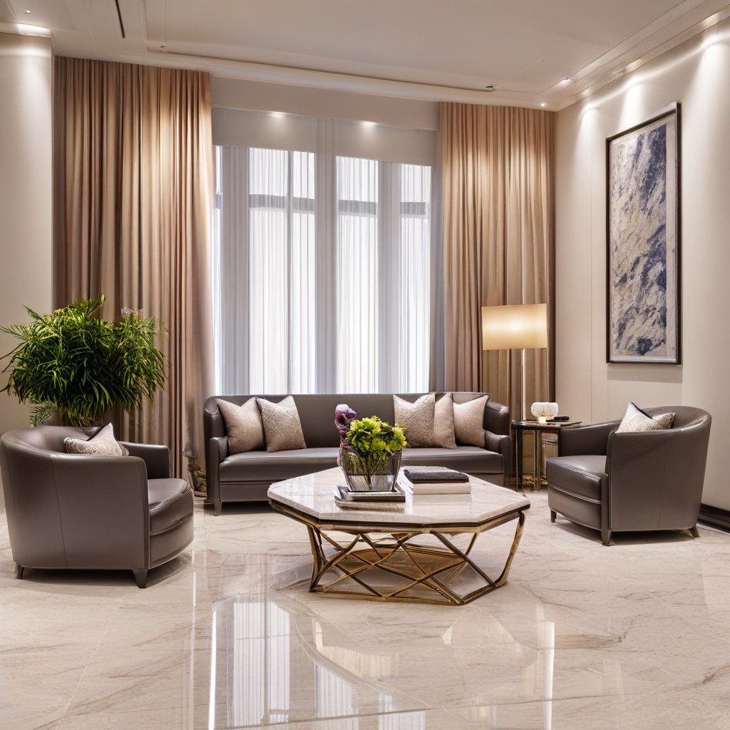 Mobili di lusso Palermo - lounge d'albergo con poltrone di design di Casa Padrino