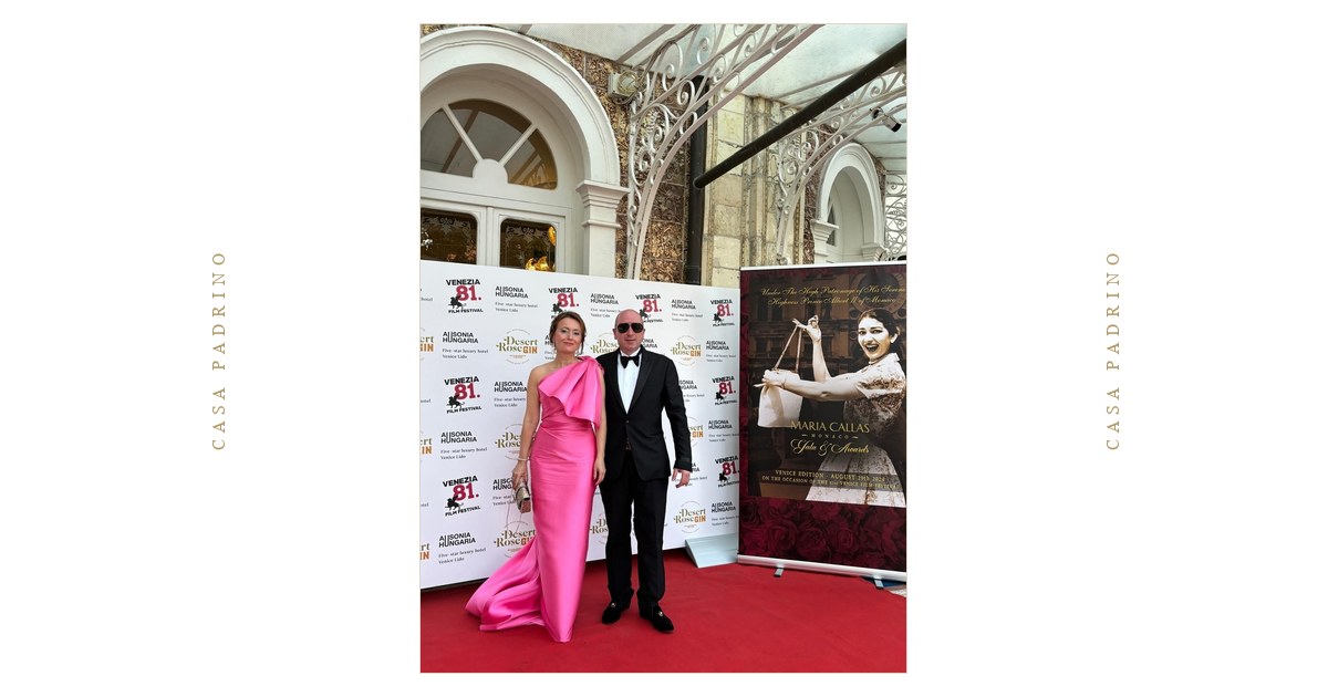 Casa Padrino at the Maria Callas Gala during the Venice Film Festival – An evening full of elegance and splendor