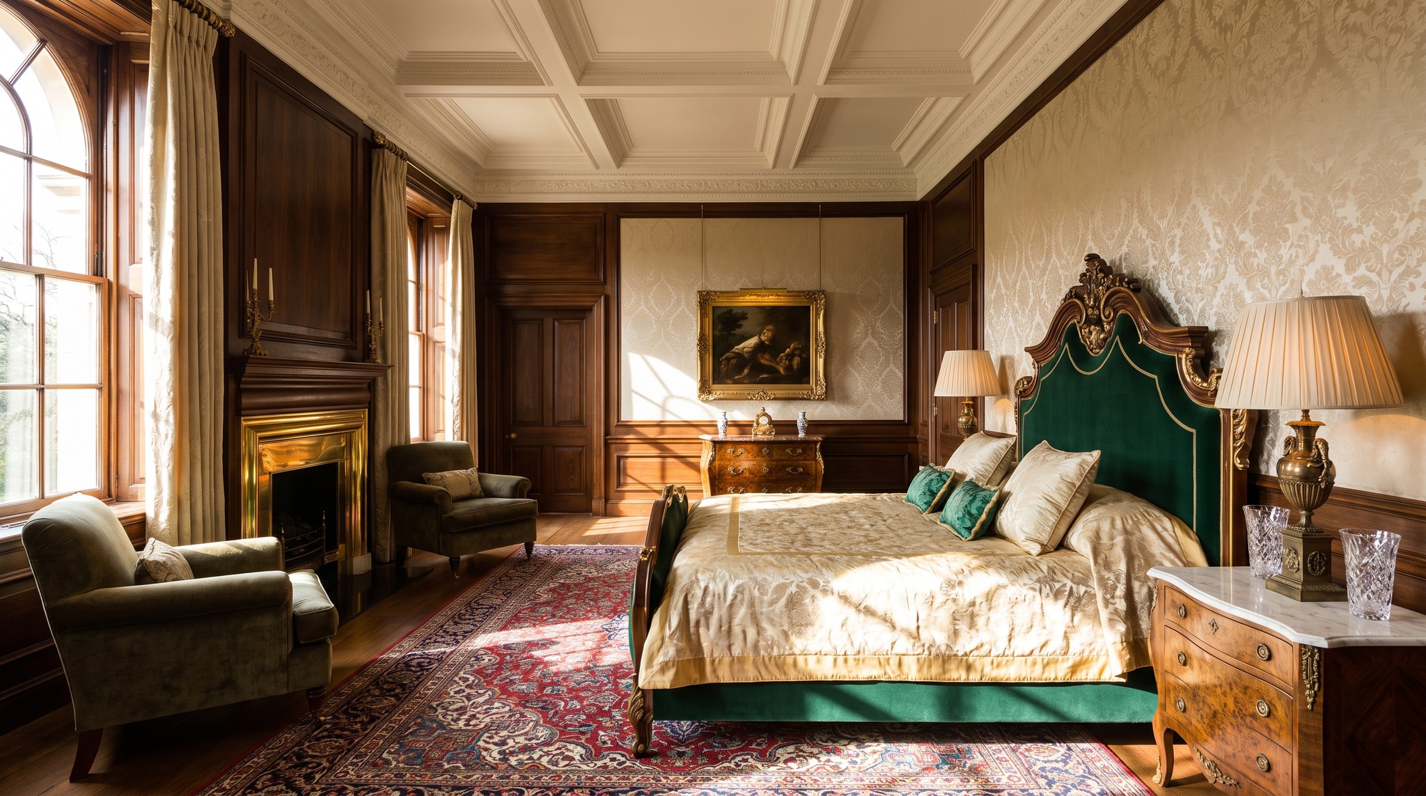 Lit avec tête de lit haute : quelle hauteur de mur est nécessaire visuellement