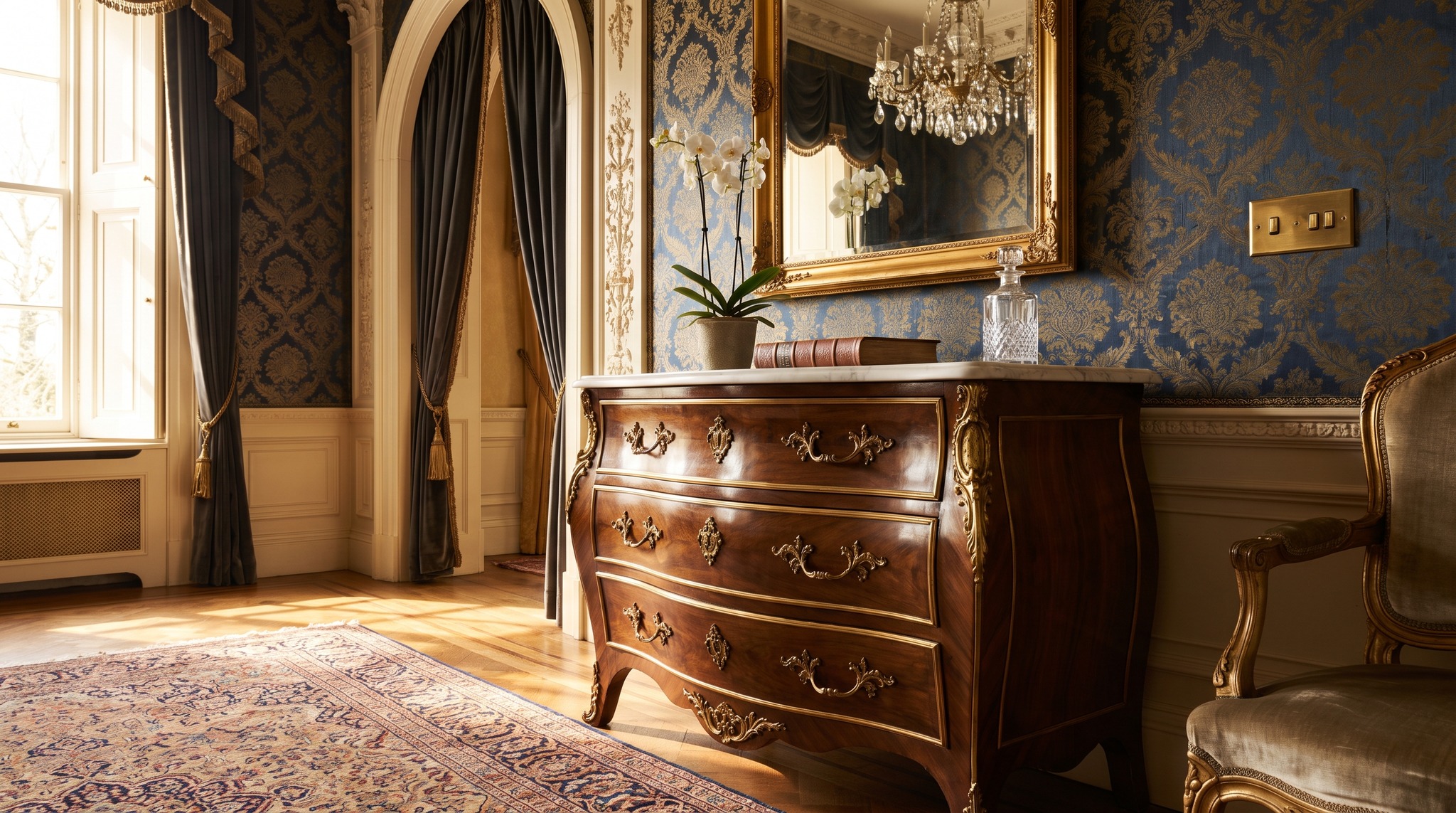 Commode à côté de la porte : quelle largeur avec un interrupteur