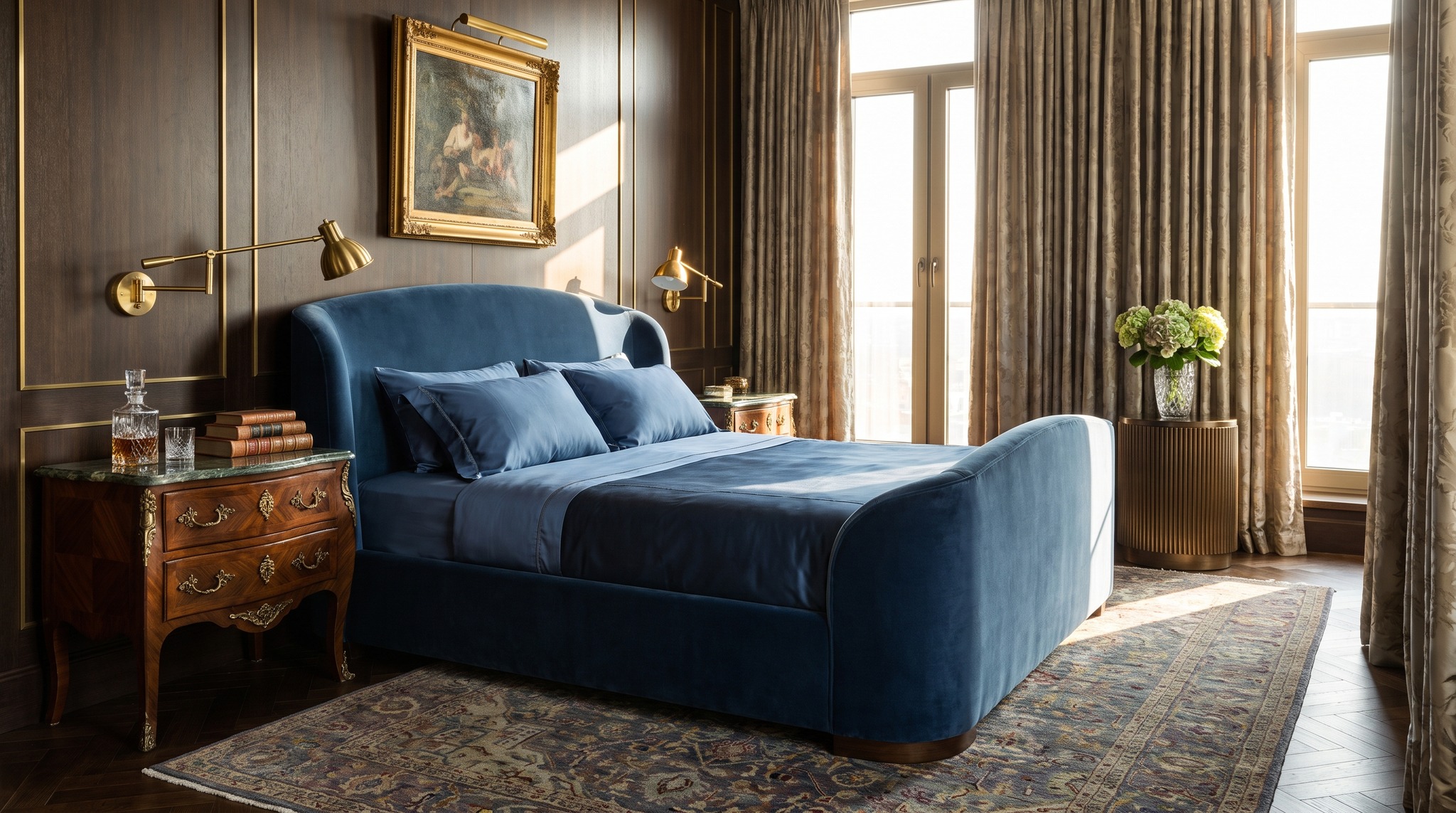 Letto con comodino: quale larghezza per le diverse dimensioni