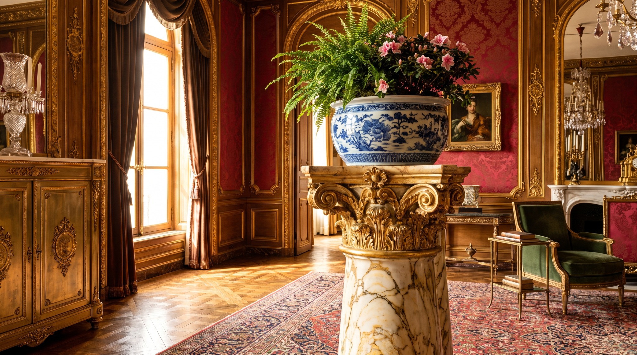 Colonne comme support de plantes : quelle hauteur pour quelle taille de pot