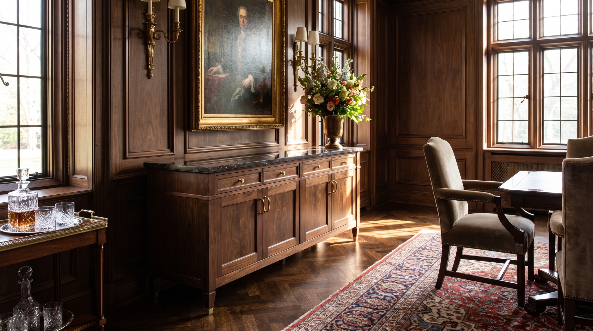 Sideboard an der langen Wand: Wie breit es sein darf