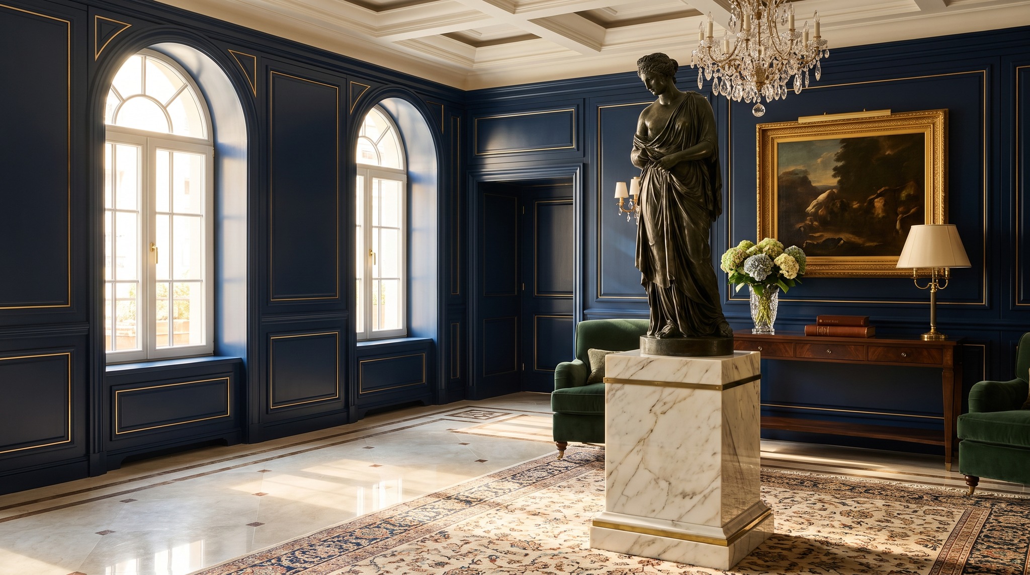 Sculpture on Pedestal: Which Height for Which Viewing Angle