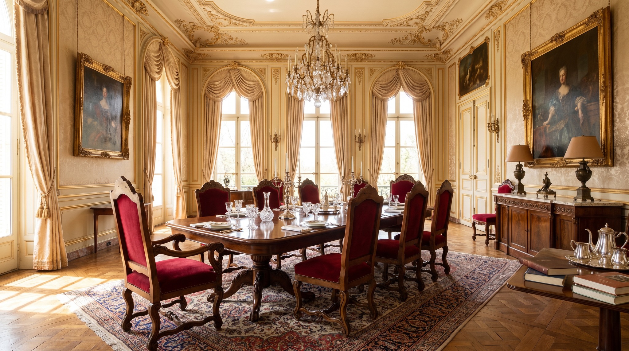 Chaise à dossier haut : quelle hauteur de table reste harmonieuse