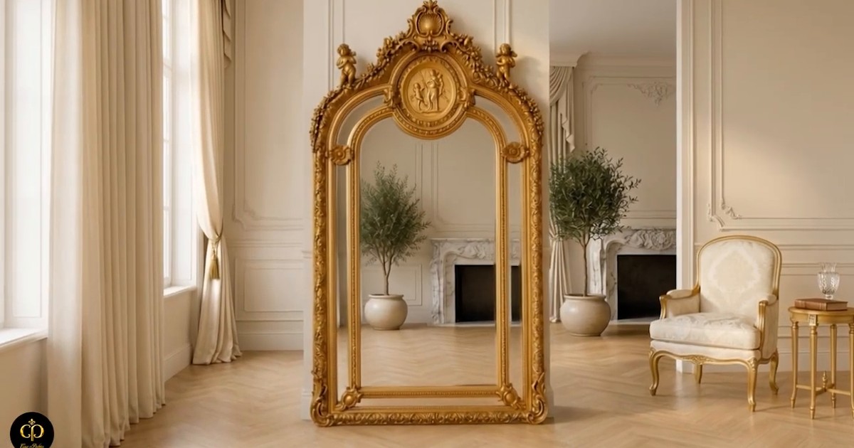 Casa Padrino Luxury Baroque Standing Mirrors: Magnificent Mirrors for Bedroom, Dressing Room and Hotel
