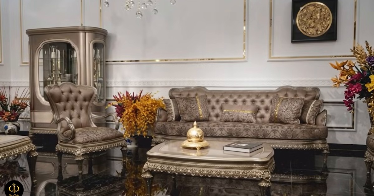 Casa Padrino Luxury Baroque Sofa Set: Magnificent Furniture for Living Rooms and Hotels