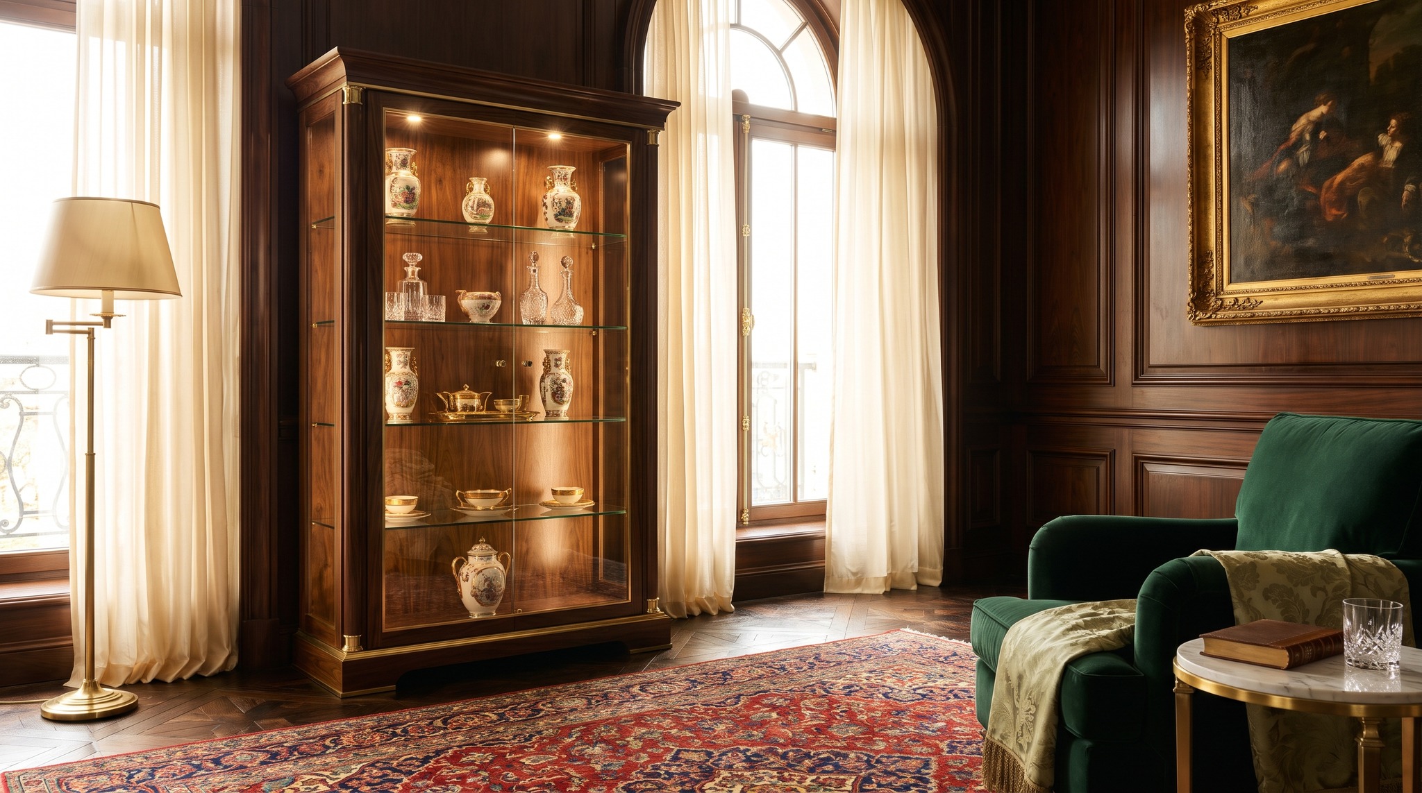 Vitrine près de la fenêtre : quand la lumière du jour modifie les couleurs