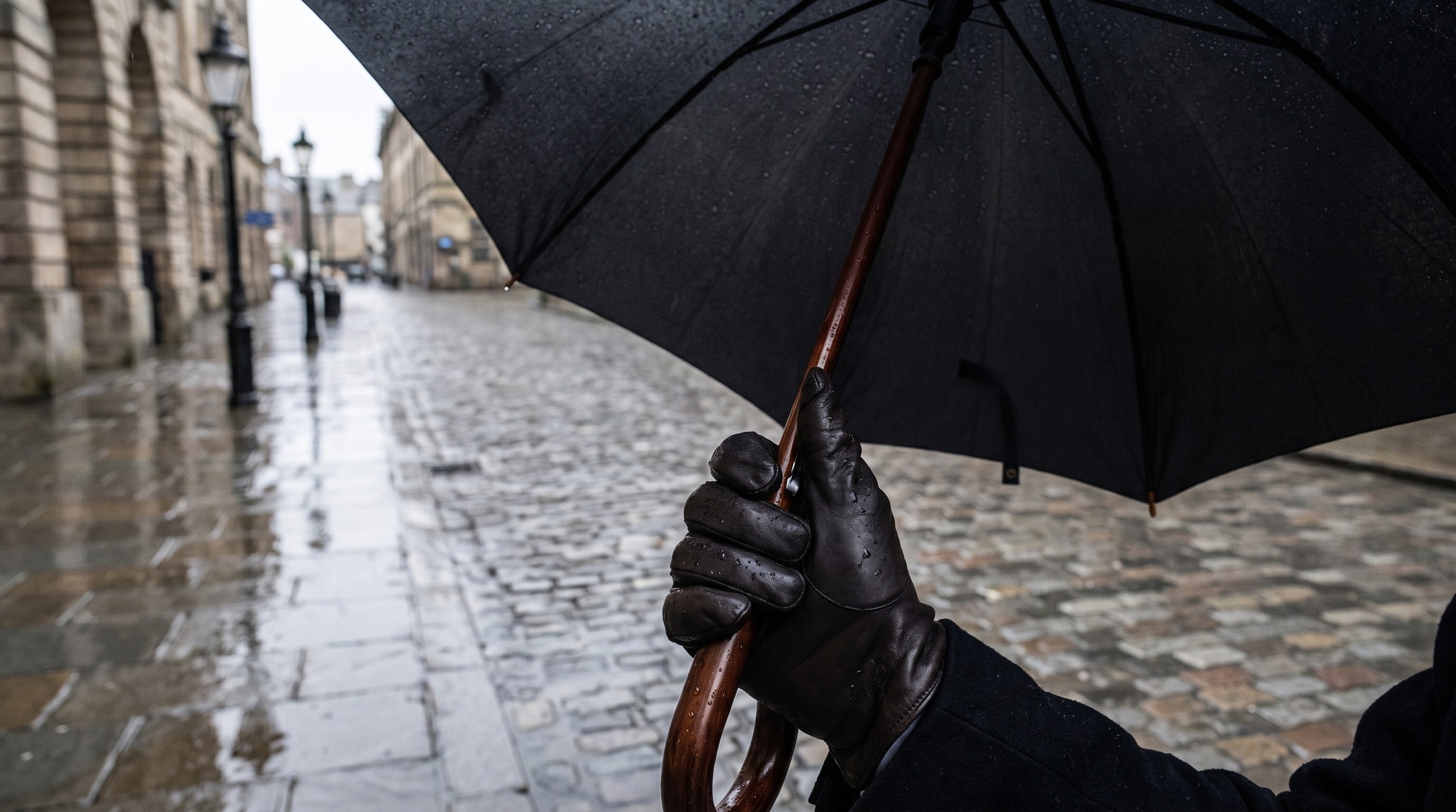 Umbrellas and Gloves: Material, Grip and Wet Fingers