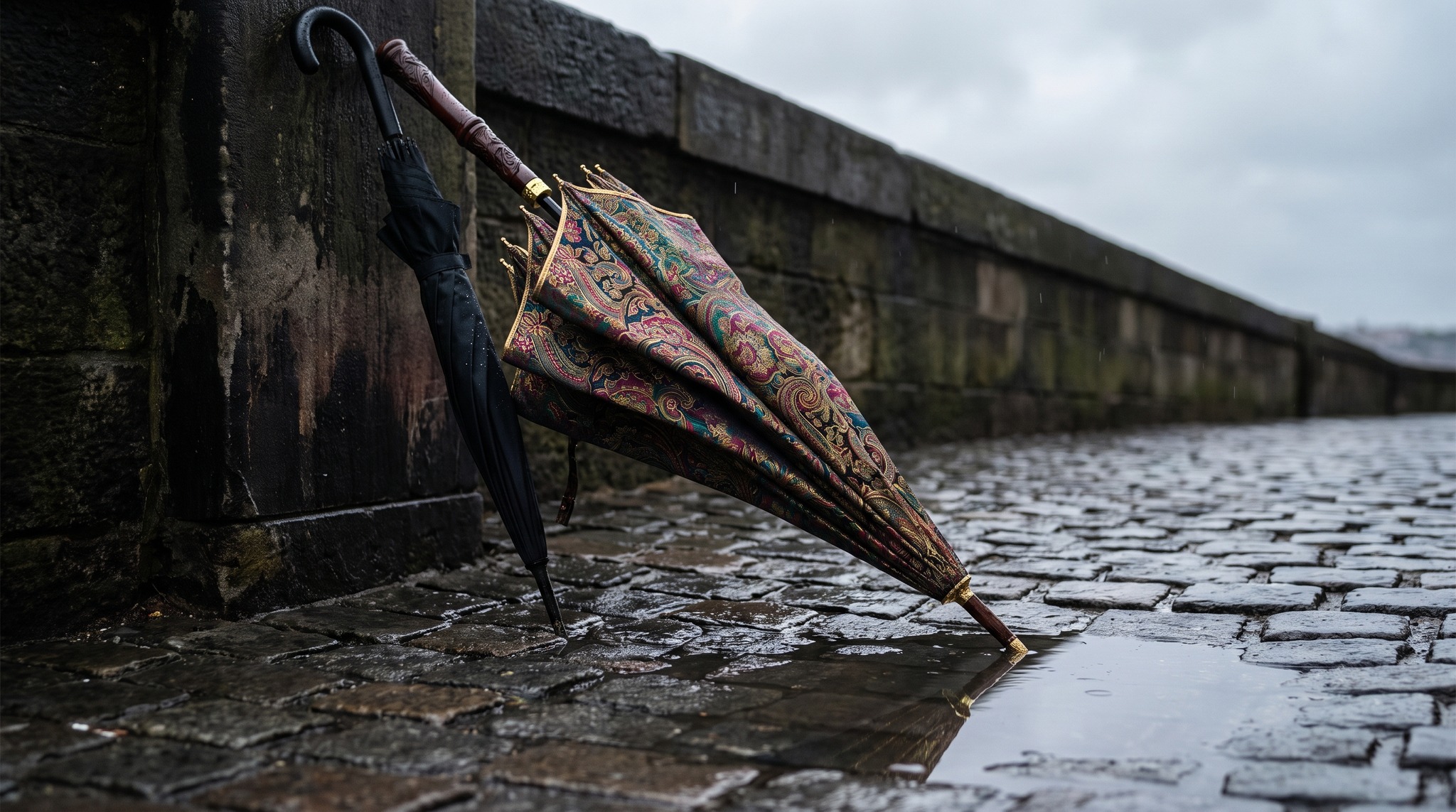 Statement oder Understatement: den Regenschirm zum Auftritt wählen