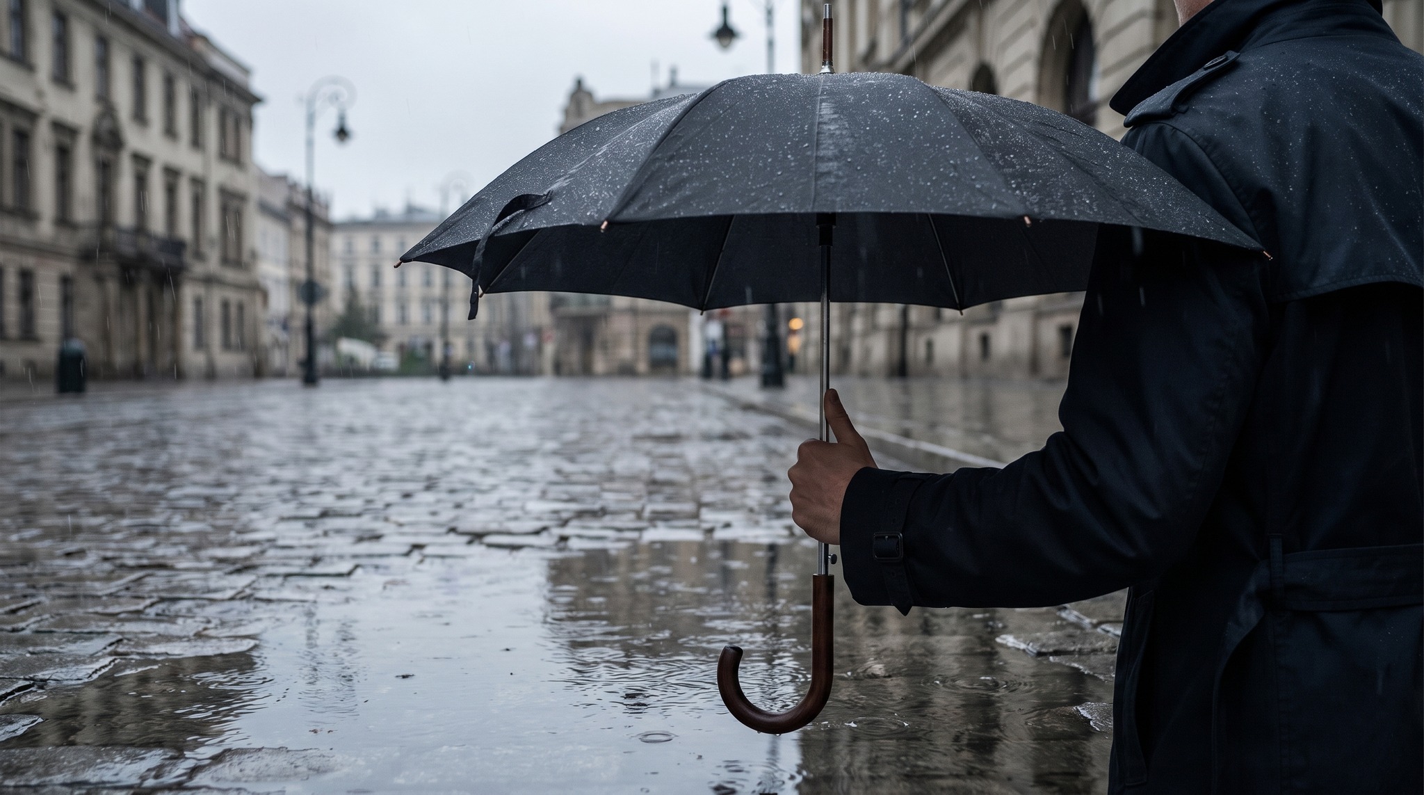Umbrella and Coat: How Collar and Canopy Edge Work Together