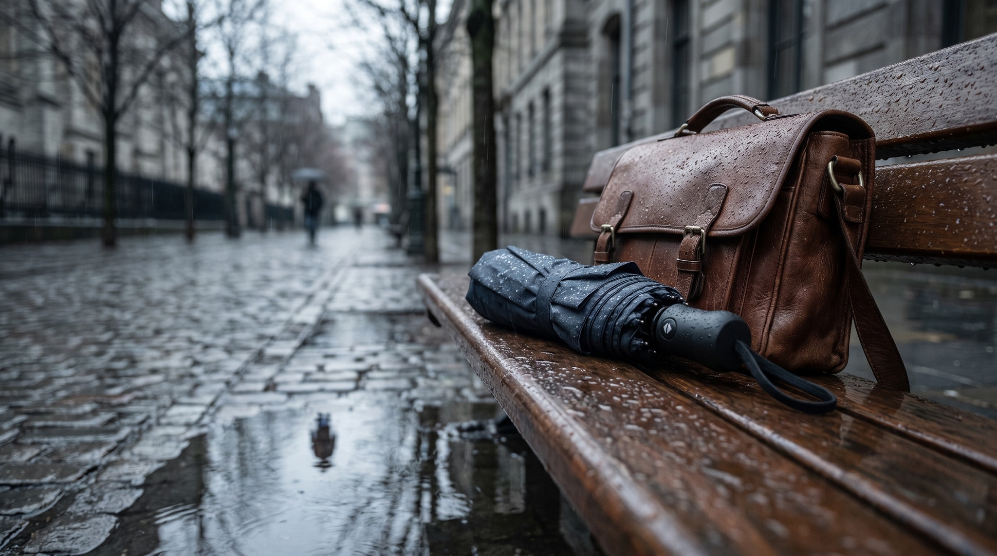 Kurze Wege, volle Taschen: der Taschenschirm im Alltag