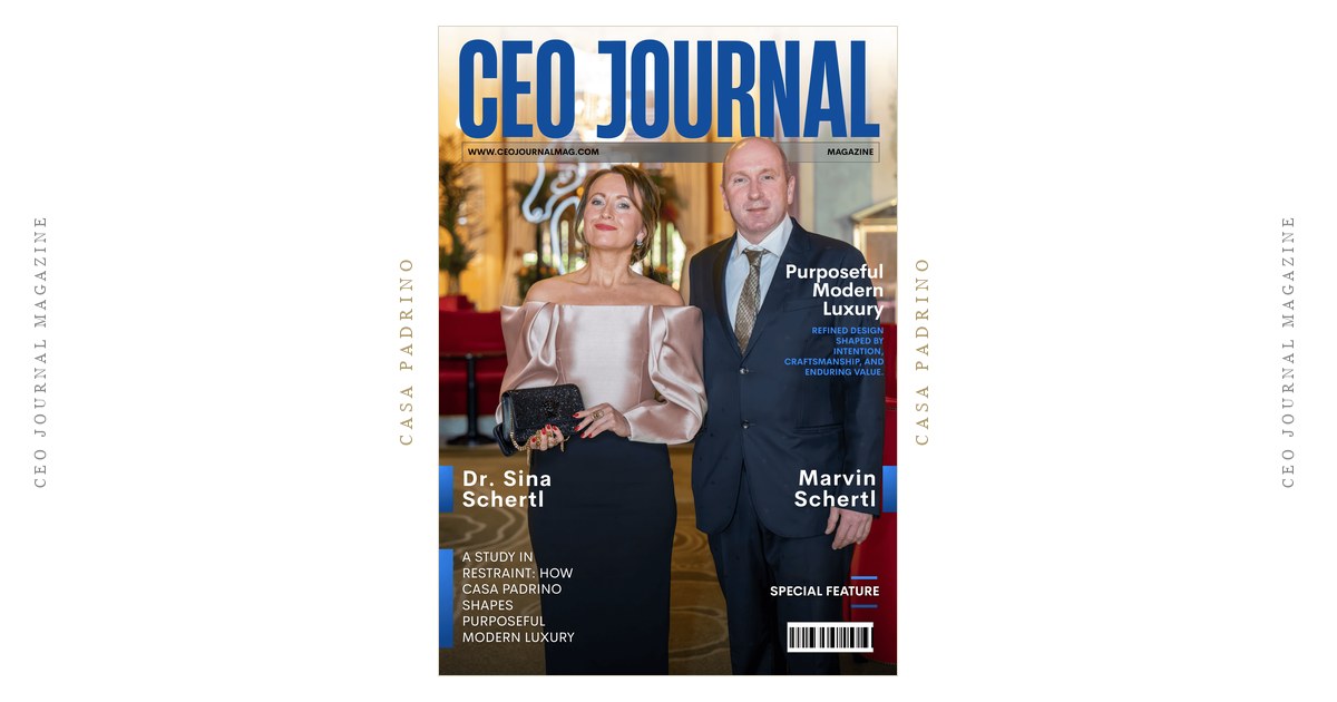 Casa Padrino in CEO Journal Magazine: purpose, proportion, permanence