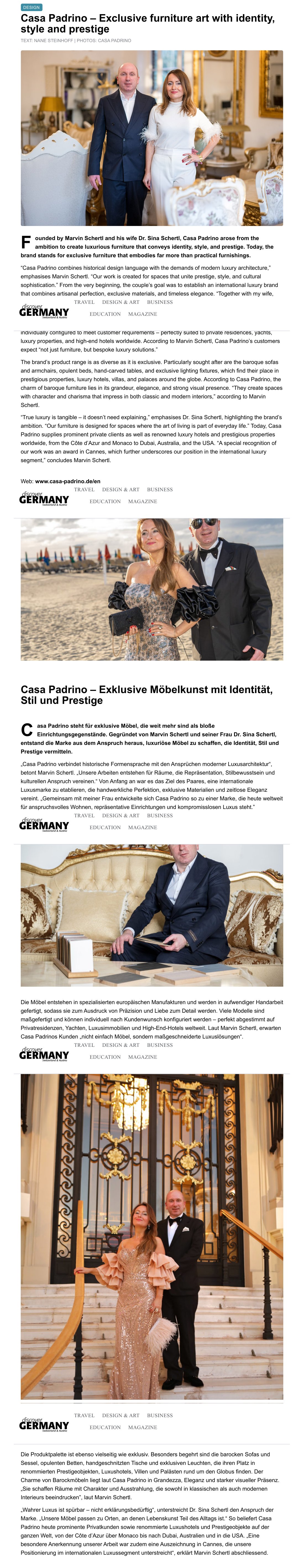 L'articolo su Discover Germany del 1 febbraio 2026