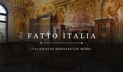 Fatto Italia: klassische Möbel aus italienischer Manufaktur
