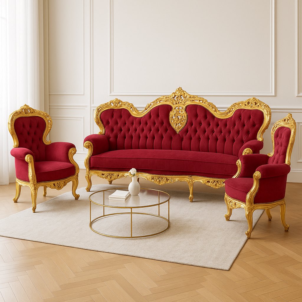 Set di Divani Barocchi