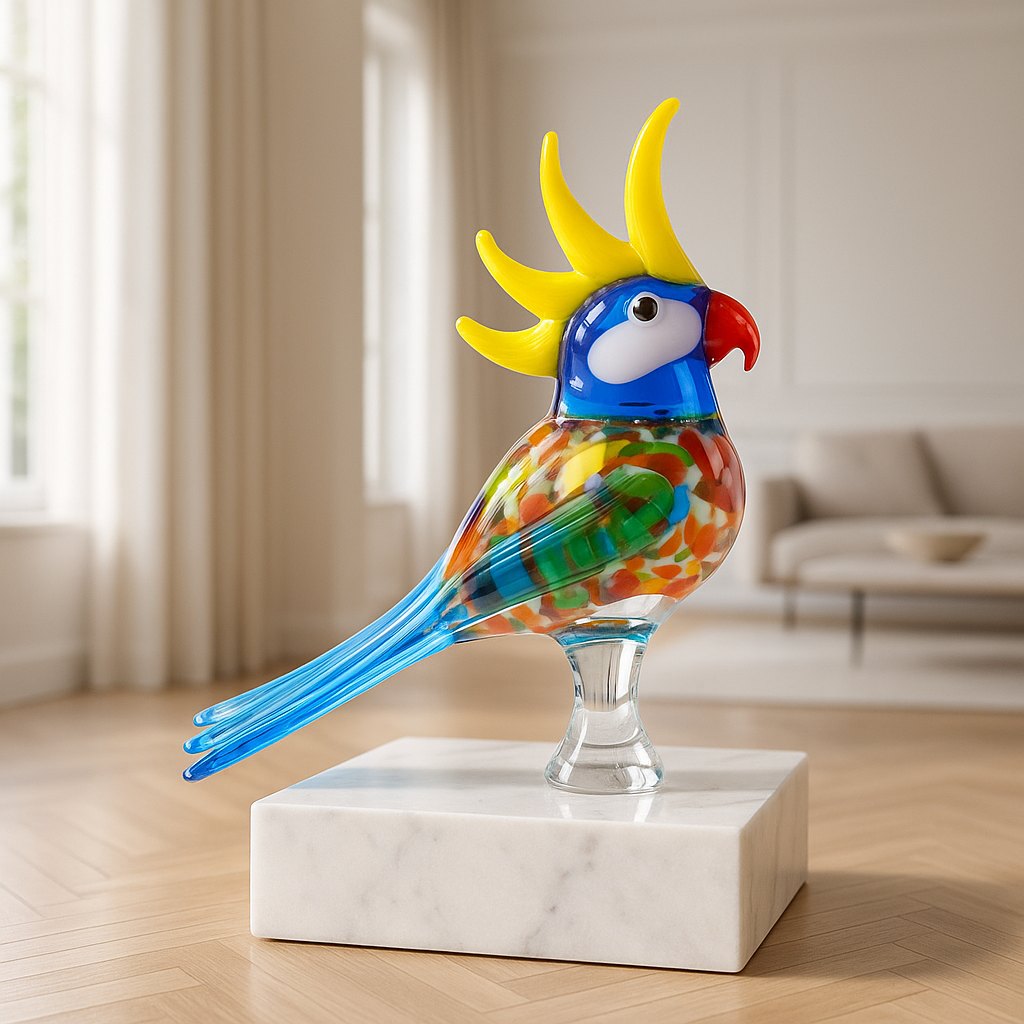 Glasfiguren bei Casa Padrino